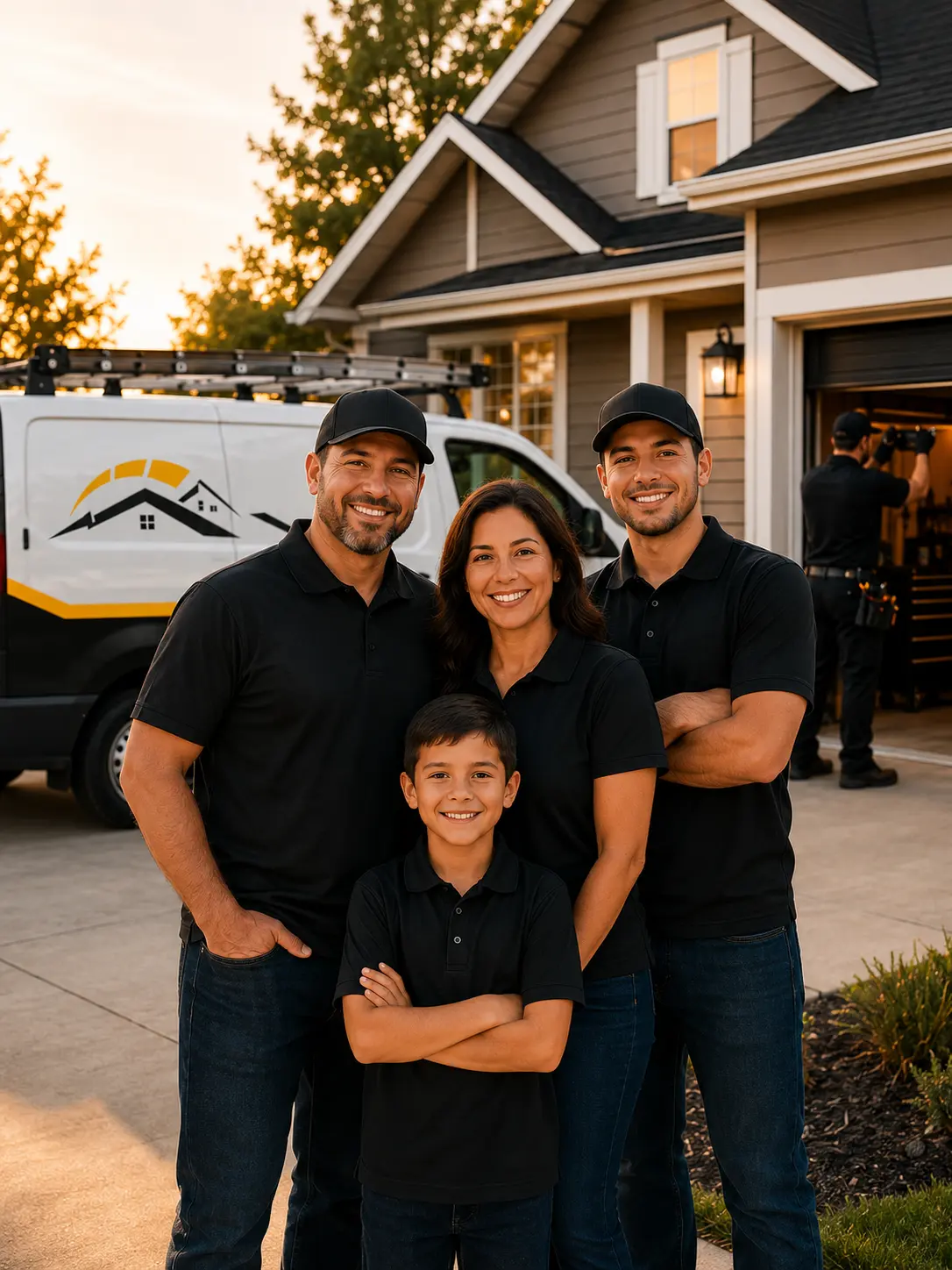 SpeedQuick Home Services family team